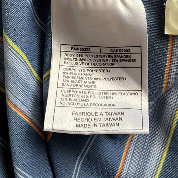 NIKE GOLF DRI-FIT MEN’S STIRPED POLO SHIRT - Picture 10 of 11